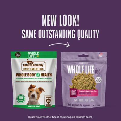 Show full view: Whole Life Nature's Remedy Whole Body Health Whole Freeze-Dried Dog Treats, 12-oz bag slide 4 of 12