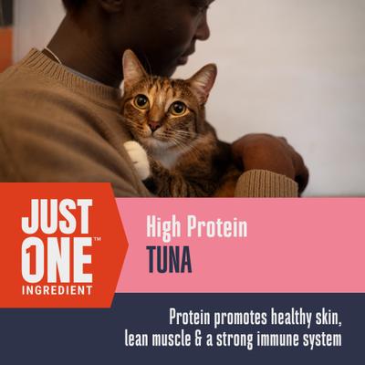 Show full view: Whole Life Pet Just One Tuna Cat Treat, 1.5-oz bag slide 5 of 12