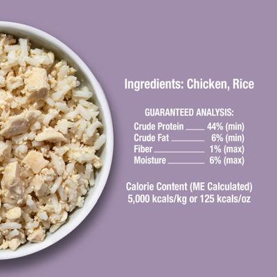 Show full view: Whole Life Recover Chicken & Rice Dog Freeze-Dried Treats, 16-oz bag slide 3 of 12