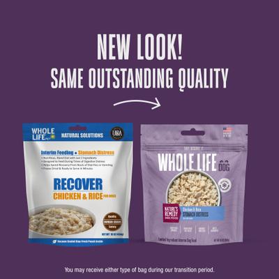 Show full view: Whole Life Recover Chicken & Rice Dog Freeze-Dried Treats, 16-oz bag slide 4 of 12