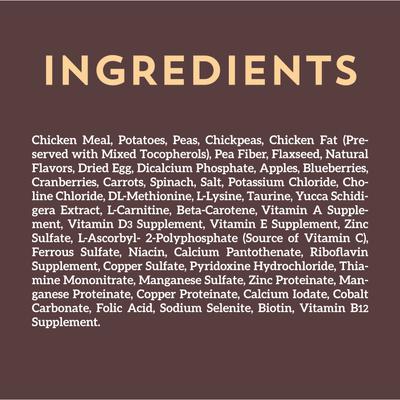 Show full view: Wholesomes Chicken Meal & Potatoes Formula + Beef Meal & Potatoes Formula Dry Dog Food slide 4 of 9