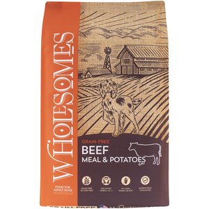 Wholesomes Grain-Free Beef Meal & Potatoes Formula Dry Dog Food, 35-lb bag