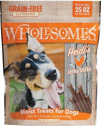 Wholesomes Heidi's Jerky Sticks Grain-Free Dog Treats, 50-oz bundle