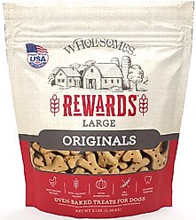 Wholesomes Rewards Large Originals Biscuit Dog Treats, 3-lb bag