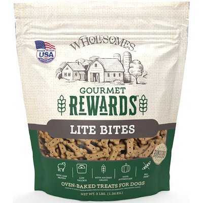 Wholesomes Wholesomes Rewards Lite Bites Biscuit Dog Treats, 6-lb bundle