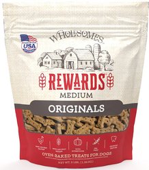 Wholesomes Rewards Medium Originals Biscuit Dog Treats, 3-lb bag