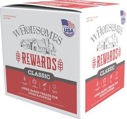 Wholesomes Rewards Medium Variety Biscuit Dog Treats, 20-lb box