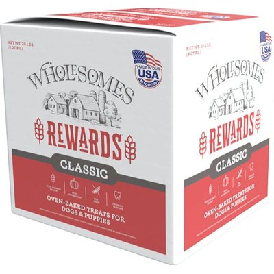 Wholesomes Wholesomes Rewards Medium Variety Biscuit Dog Treats, 20-lb box