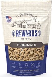 Wholesomes Rewards Puppy Originals Biscuit Dog Treats, 2-lb bag
