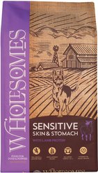 Wholesomes Sensitive Skin & Stomach with Lamb Protein Dry Dog Food, 30-lb bag