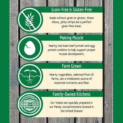 Show full view: Wholesomes Tank's Jerky Sticks Grain-Free Dog Treats, 50-oz bundle slide 5 of 8