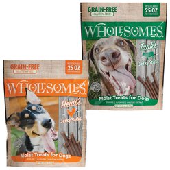 Wholesomes Tank's Jerky Sticks + Heidi's Jerky Sticks Dog Treats