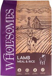 Wholesomes with Lamb Meal & Rice Formula Dry Dog Food, 40-lb bag