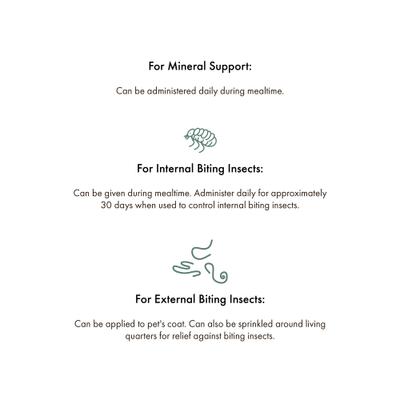 Show full view: Wholistic Pet Organics Diatomaceous Earth Powder Supplement for Dogs & Cats, 4-oz jar slide 5 of 9