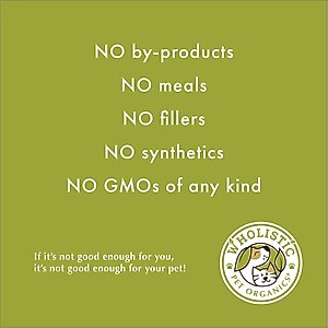 Wholistic Pet Organics Diatomaceous Earth Powder Supplement for Dogs & Cats, 4-oz jar