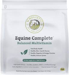 Wholistic Pet Organics Equine Complete Enhanced Daily Multivitamin for Horses Supplement, 4-lb slide 2 of 4