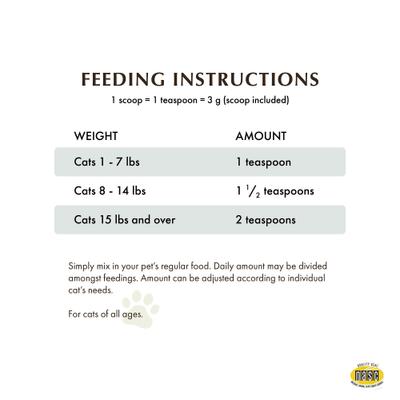 Show full view: Wholistic Pet Organics Feline Complete Cat Supplement, 4-oz bottle slide 7 of 8