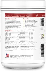 Wholistic Pet Organics Joint Mobility GLM Enhanced Multivitamin with Joint Support for Dogs & Cats Supplement, 1-lb slide 2 of 6