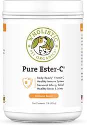 Wholistic Pet Organics Pure Estrer-C Immune Boost Dog & Cat, 1-lb jar