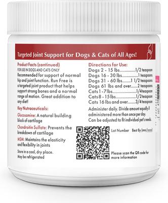 Show full view: Wholistic Pet Organics Run Free Dog & Cat, 4-oz bottle slide 3 of 7
