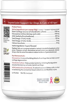 Show full view: Wholistic Pet Organics Run Free Powder Supplement for Dogs & Cats, 1-lb jar slide 4 of 4