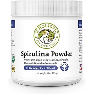 Wholistic Pet Organics Spirulina Dog & Cat, 3-oz bottle