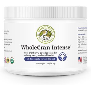 Wholistic Pet Organics WholeCran Intense Dog & Cat Supplement, 1-oz bottle