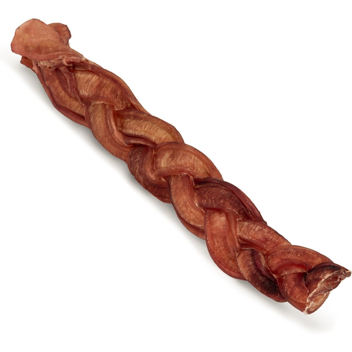 Wholly Pup 12-inch Braided Bully Stick Dog Treat