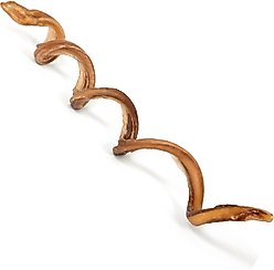 Wholly Pup 9-12 inch Premium Spiral Bully Stick Dog Treat