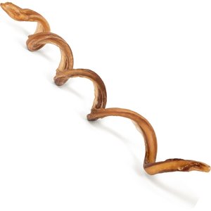 Wholly Pup 9-12 inch Premium Spiral Bully Stick Dog Treat