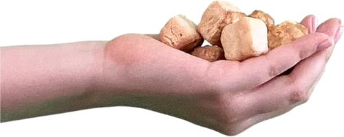 Show full view: Wholly Pup Himalayan Yak Cheese Puffs Dog Treats, 1-lb bag slide 4 of 5