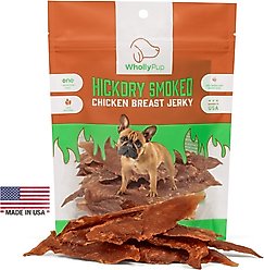 Wholly Pup Smoked Chicken Jerky Dog Treats, 4-oz