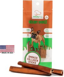 Wholly Pup Smoked Collagen 6-inch Sticks Dog Treats, 3 count