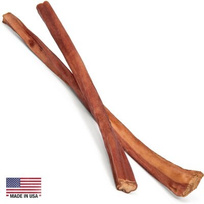 Wholly Pup Wholly Pup Smoked Thin Bully Sticks 6-inch Dog Treats, 2 count