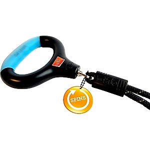 Wigzi Dual Doggie Gel Rope Dog Leash, Medium/Large: 4.5-ft long