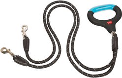 Wigzi Dual Doggie Gel Rope Dog Leash, Small: 4.5-ft long