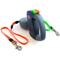 Show in main carousel: Wigzi Dual Doggie Retractable Dog Leash, Green/Orange, 10-ft long slide 6 of 8