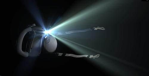 Show full view: Wigzi LED Dual Retractable Dog Leash, Black, Small slide 7 of 8