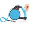 Show in main carousel: Wigzi Nylon Reflective Retractable Gel Dog Leash, Blue, Large: 16-ft long slide 2 of 7