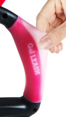 Show full view: Wigzi Nylon Reflective Retractable Gel Dog Leash, Red, Medium: 16-ft long slide 2 of 7