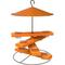 Show in main carousel: Wild Bird Lovers Spiral Pagoda Multi-Tier Oriole with 8 Jelly Dishes Wild Bird Feeder slide 1 of 2
