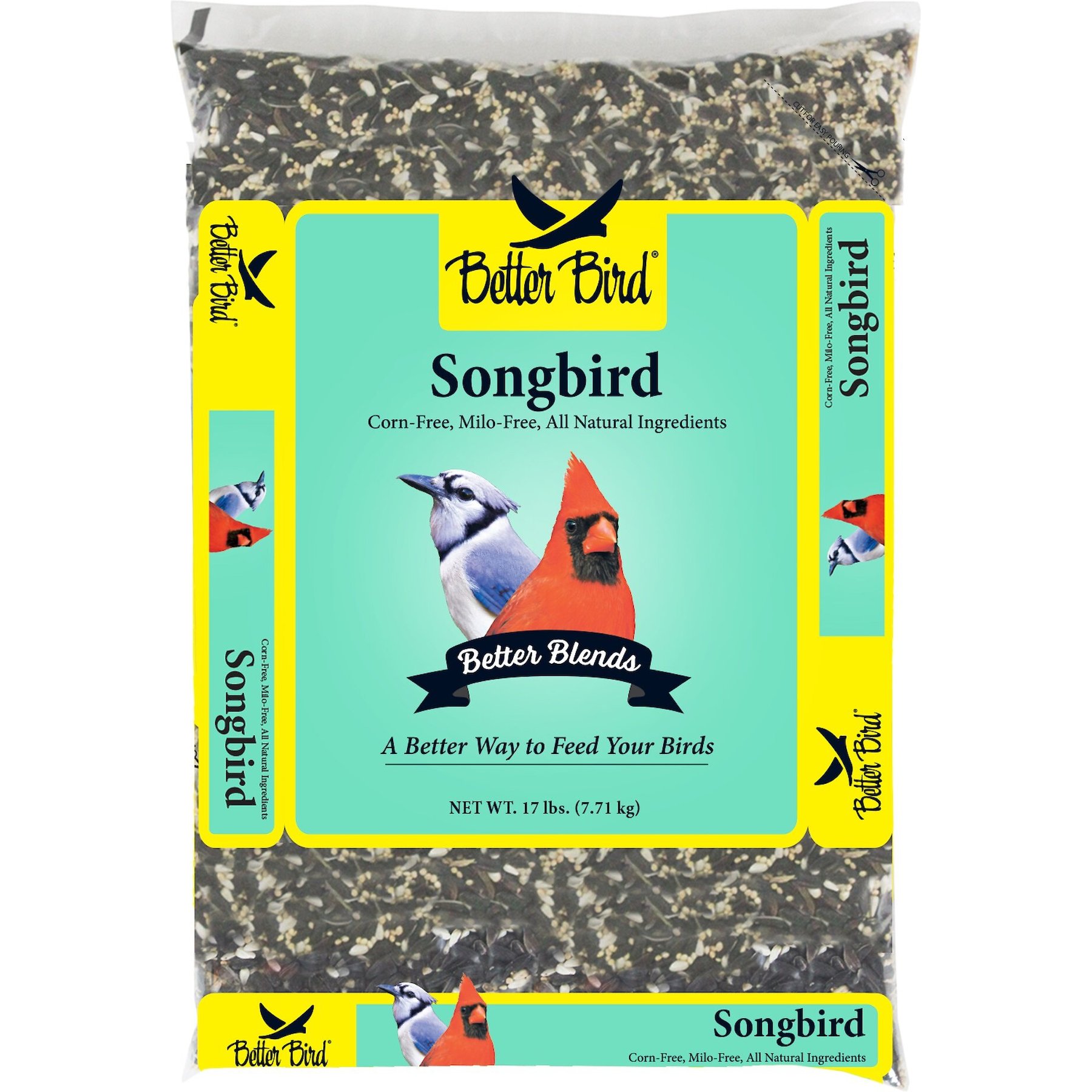 Better Bird Better Blends Songbird Wild Bird Food, 17-lb bag