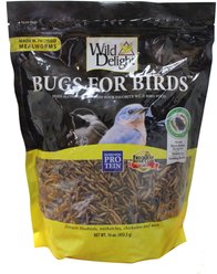 Wild Delight Bugs for Birds Wild Bird Food, 16-oz bag