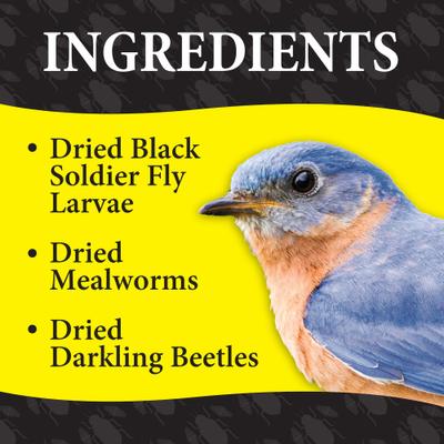 Show full view: Wild Delight Bugs for Birds Wild Bird Food, 16-oz bag slide 6 of 8