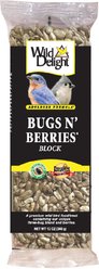 Wild Delight Bugs N' Berries Block Wild Bird Food, 12-oz bag