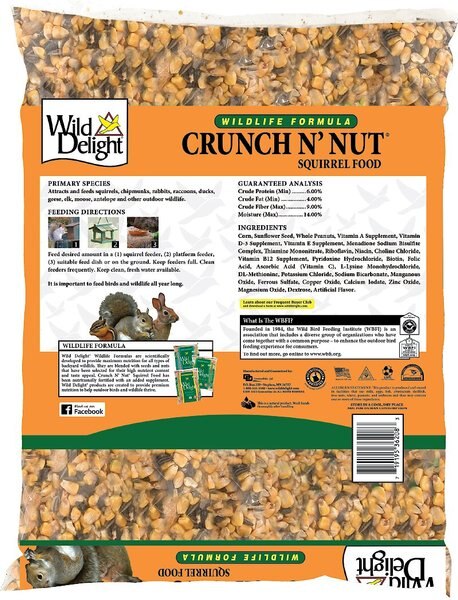 Wild Delight Crunch N' Nut Wild Squirrel Food