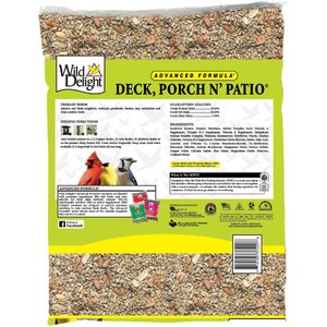 Wild Delight Deck, Porch N' Patio Wild Bird Food, 20-lb bag