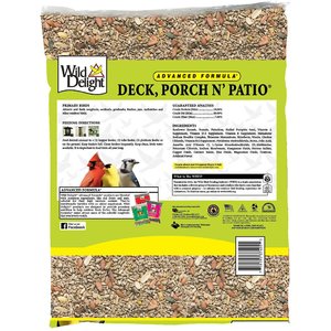 Wild Delight Deck, Porch N' Patio Wild Bird Food, 5-lb bag