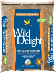 Wild Delight Fine Sunflower Chips Wild Bird Food, 5-lb