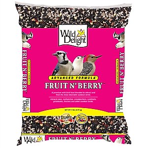 Wild Delight Fruit N' Berry Wild Bird Food, 5-lb bag